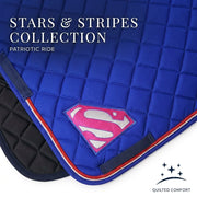 GMKbuy Horse Saddle Pad & Ear Bonnet Set – Handmade English Saddle Pad for Horse Riding – All Purpose Equestrian Jumping Pad, Adult Horse Tack