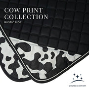 GMKbuy Horse Saddle Pad & Ear Bonnet Set – Handmade English Saddle Pad for Horse Riding – All Purpose Equestrian Jumping Pad, Adult Horse Tack