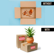 GMKbuy Fragile Stickers for Shipping & Moving – Easy Tear, Permanent Adhesive, Handle with Care Labels