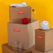 GMKbuy Fragile Stickers for Shipping & Moving – Easy Tear, Permanent Adhesive, Handle with Care Labels