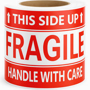 GMKbuy Fragile Stickers for Shipping & Moving – Easy Tear, Permanent Adhesive, Handle with Care Labels
